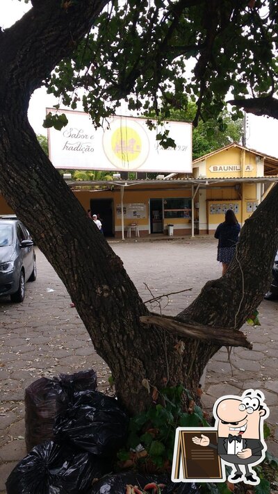 a área exterior é uma característica importante do Parada Baunilha