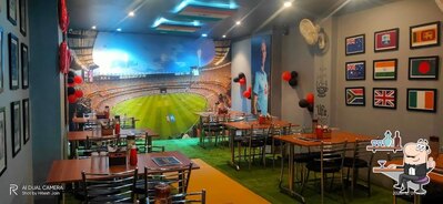 The interior of Crick Cafe