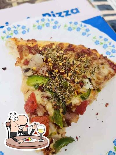 Food at Domino's Pizza