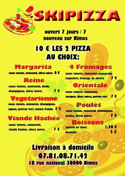 Le logo de Skipizza
