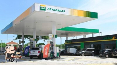 O exterior do Posto Petrobras