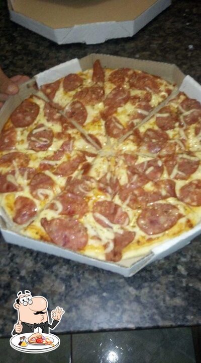 Escolha pizza no Pizzaria Pica Pau