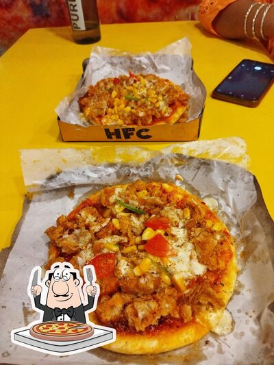 Order pizza at HFC