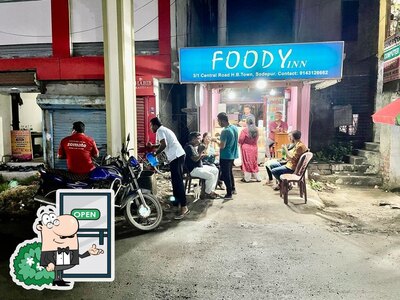 Take a look at the outside area of FOODY INN