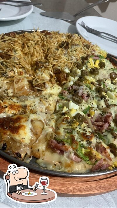 Comida em Lancheria Dinato