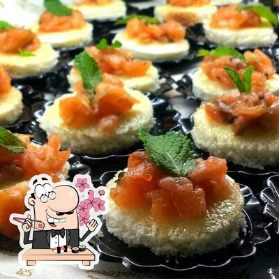 Prenditi le diverse opzioni di sushi