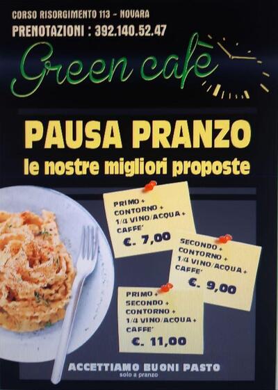Leggi le informazioni su Green Cafè