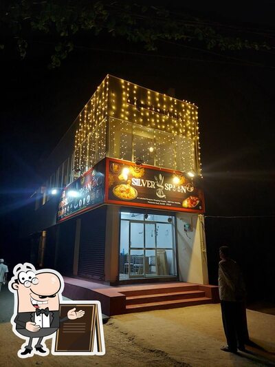 The exterior of Silver spoon cafe&Restaurant