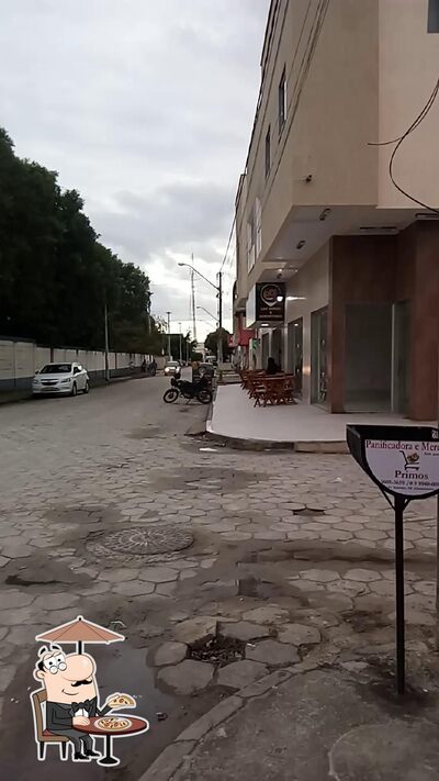 O exterior do Açaí Plus Lan House e Sorveteria