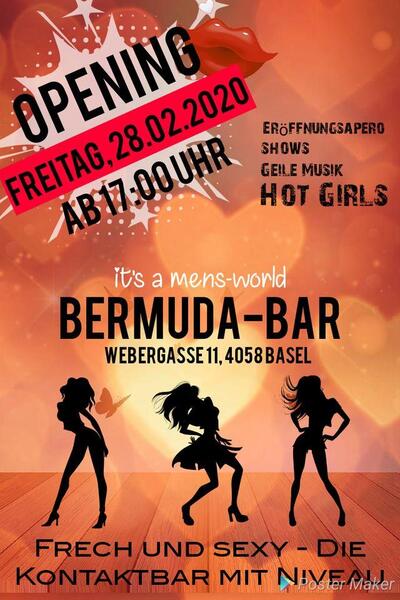 La pubblicità contiene informazioni su Bermuda Bar