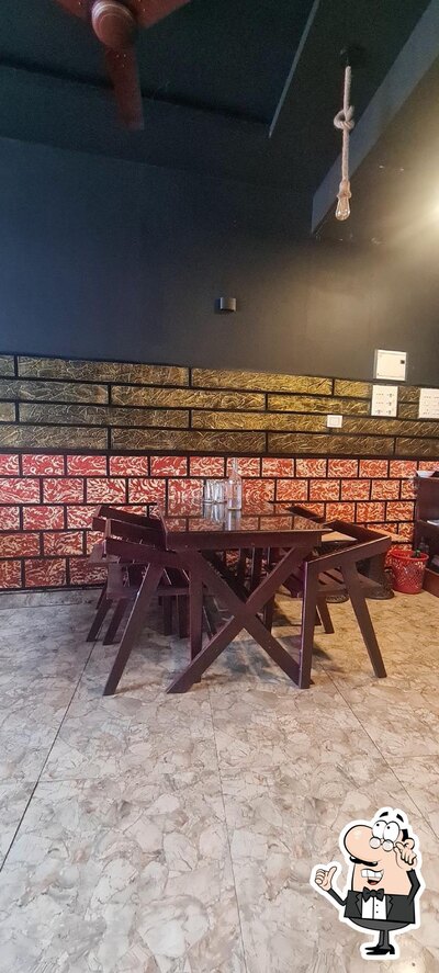 Take a seat at one of the tables at GRILL STREET