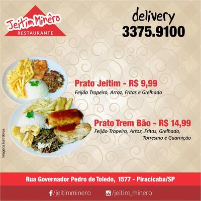 Aqui está a publicidade do Jeitim Minêro