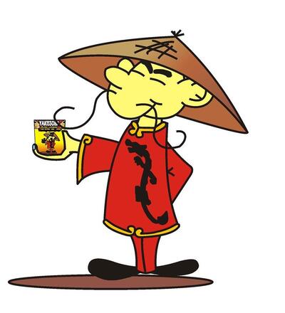 O logotipo do Yakisoba San