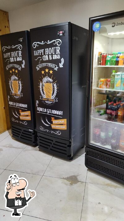 O interior do Espetinho da Ana