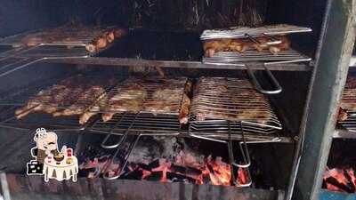 Comida em Plinia Frango Na Brasa