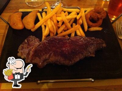 Puoi prendere le patatine fritte come contorno o per uno spuntino