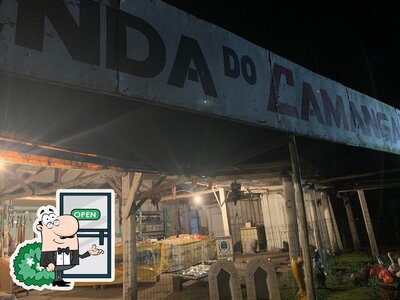 Você pode espairecer no exterior Tenda do camanga