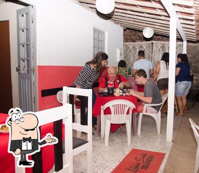O interior do Aldeia Sushi Delivery