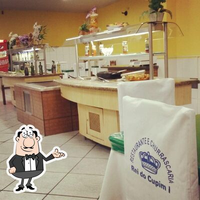 O interior do Restaurante e Churrascaria Rei do Cupim I