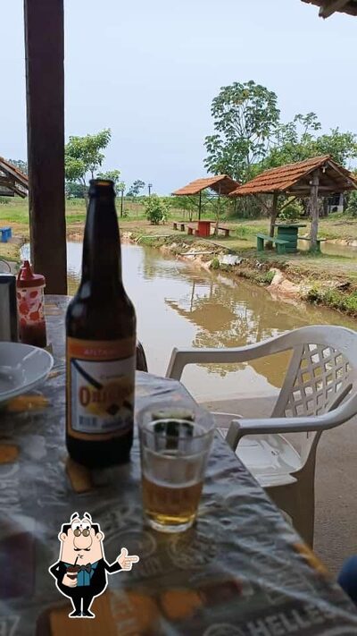 Você pode pedir uma bebida do menu