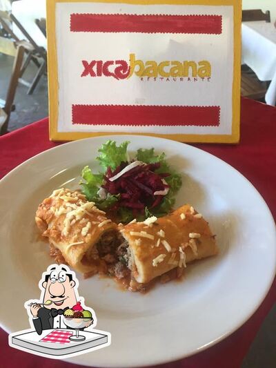 Não esqueça de experimentar uma sobremesa no Xicabacana Restaurante