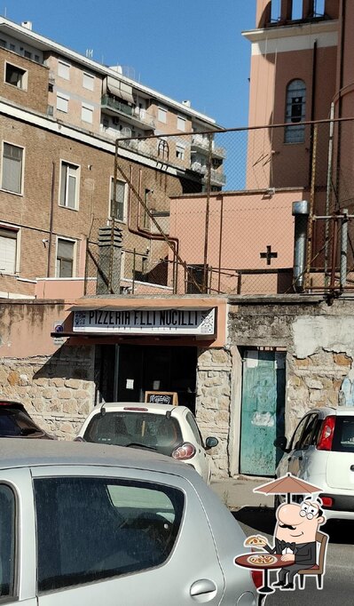L'area esterna è una caratteristica importante di Pizzeria F.lli Nucilli
