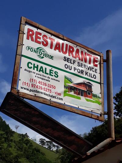 Olhe as informações sobre o Ponto Verde Restaurante e Chalés
