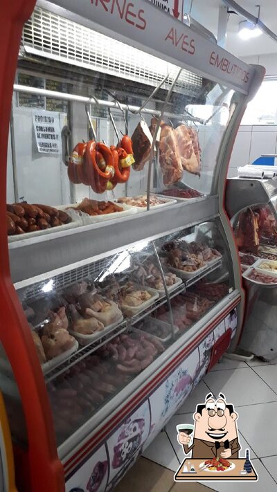 Há uma escolha de refeições para os amantes da carne