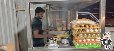 The interior of RAVIRAJ HOTEL and COLDDRINK