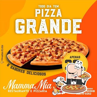 Escolha diversos estilos de pizza