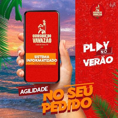 Aqui está a publicidade do Quiosque Vavazão