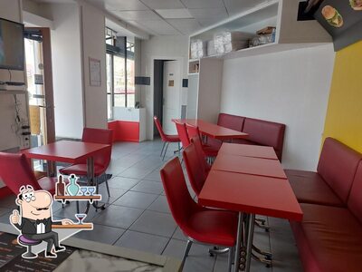 L'intérieur de Crousty kebab