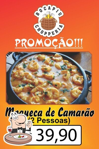 Comida em Bocapiu Chopperia