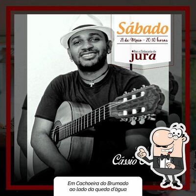 O interior do Bar e Petiscaria da Jura