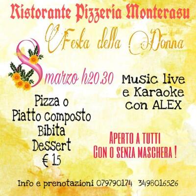 La pubblicità contiene informazioni su Ristorante Monte Rasu