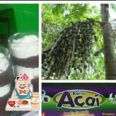 Rei Do Açai oferece uma variedade de sobremesas
