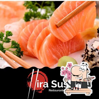 No Hira Sushi, você pode tentar sushi