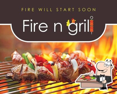 The guests of Fire N Grill can taste different seafood dishes