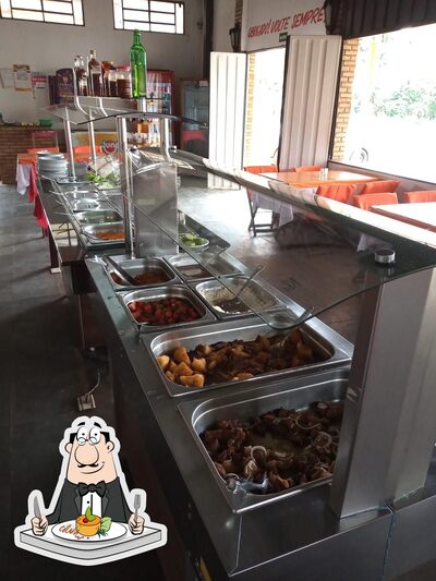 Comida em Restaurante Recanto do Sul