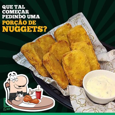 Comida em TOPO Burger