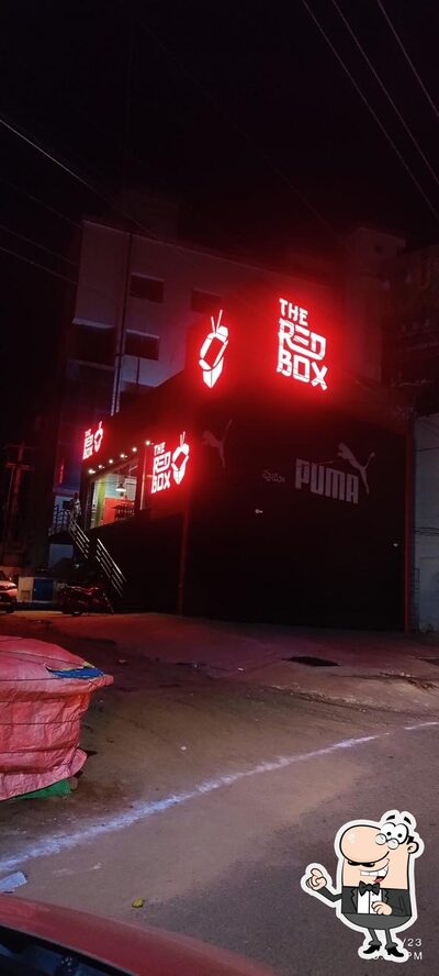 Check out how The Red Box looks outside