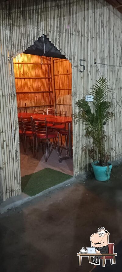 Take a seat at one of the tables at Green Park Cafe