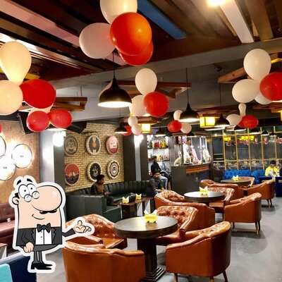 The interior of Crossroad Cafe