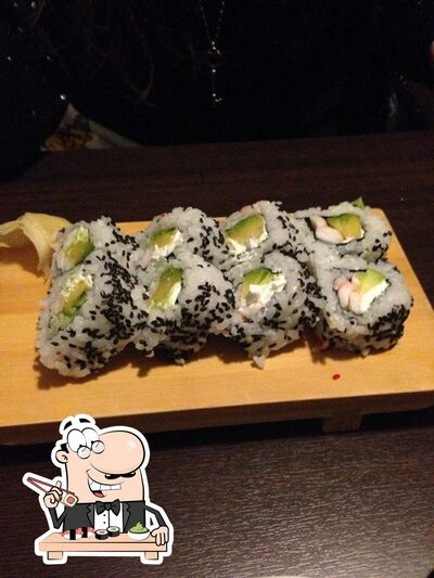 {Restaurant_name} ha disponibilità di piatti di sushi