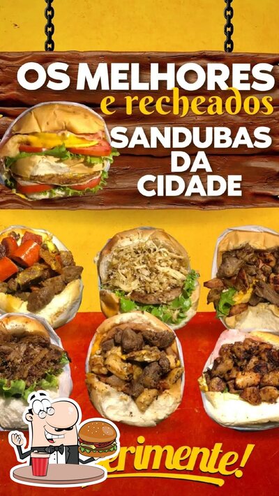 Delicie-se com um hambúrguer no Cheffcarleza