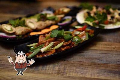 Food at Tipsy Tales Bar Terminal