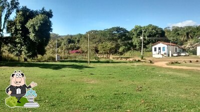o exterior é uma característica importante do Restaurante da Cristina