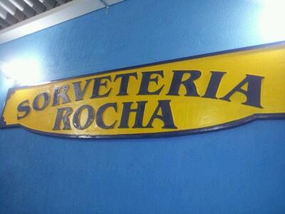 A marca do Sorveteria Rocha - A Original desde 1947