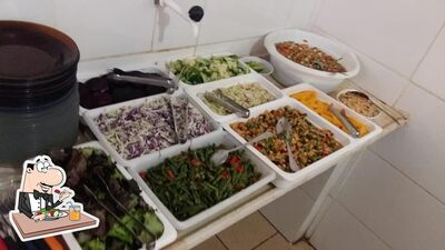 Comida em Restaurante da Márcia