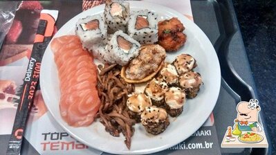 Comida em Top Temaki